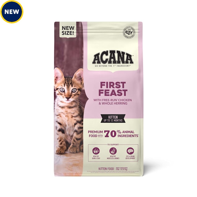 ACANA First Feast Dry Cat Food, 7 lbs. - Carousel image #1