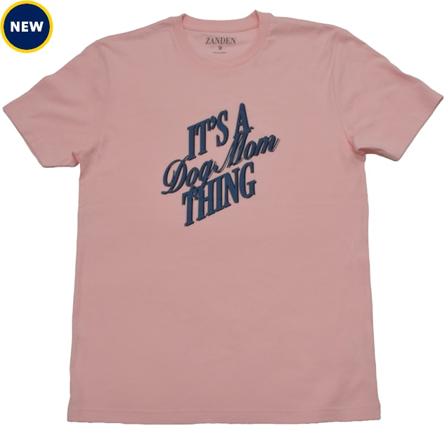 Zanden It's A Dog Mom Thing Unisex Tee, X-Small, Light Pink - Carousel image #1