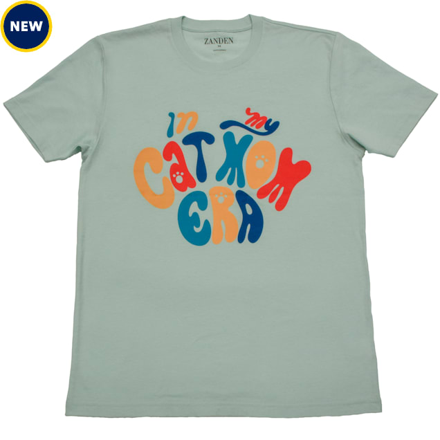 Zanden In My Cat Era Unisex Tee, X-Small, Blue - Carousel image #1