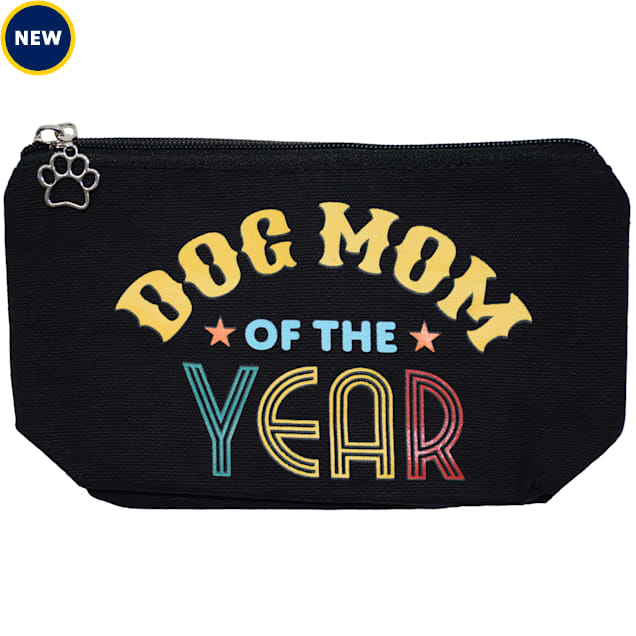 Zanden Dog Mom of The Year Black Zip Pouch - Carousel image #1