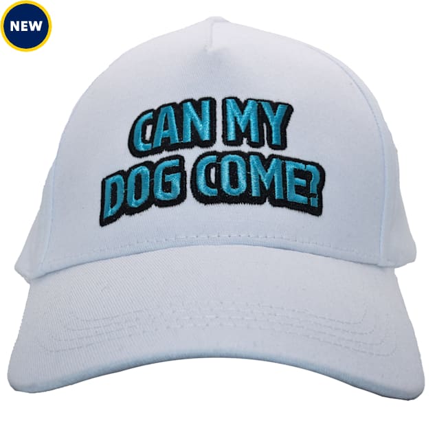 Zanden White Can My Dog Come Baseball Hat - Carousel image #1