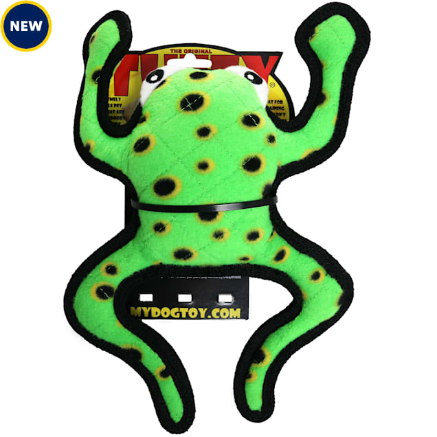 Tuffy Desert Series Touch Phrog Leaping Dog Toy, Medium - Carousel image #1