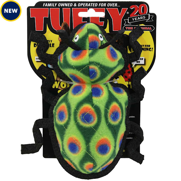 Tuffy Bug Touch Beetle Dog Toy, Medium - Carousel image #1