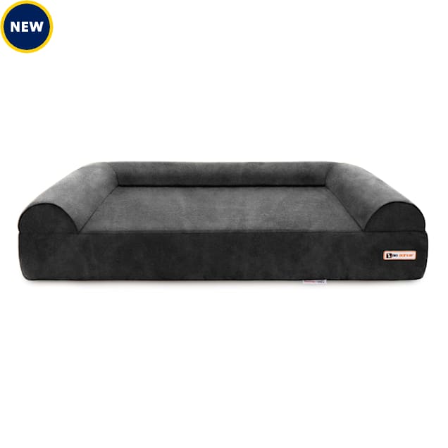 Barker Beds Sofa Giant for Dogs, 48" L X 60" W X 7" H, Charcoal Grey, XX-Large - Carousel image #1