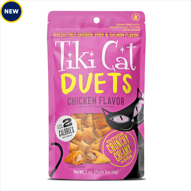 Tiki Cat Duets Chicken Flavor Cat Treats, 2 oz. - Carousel image #1