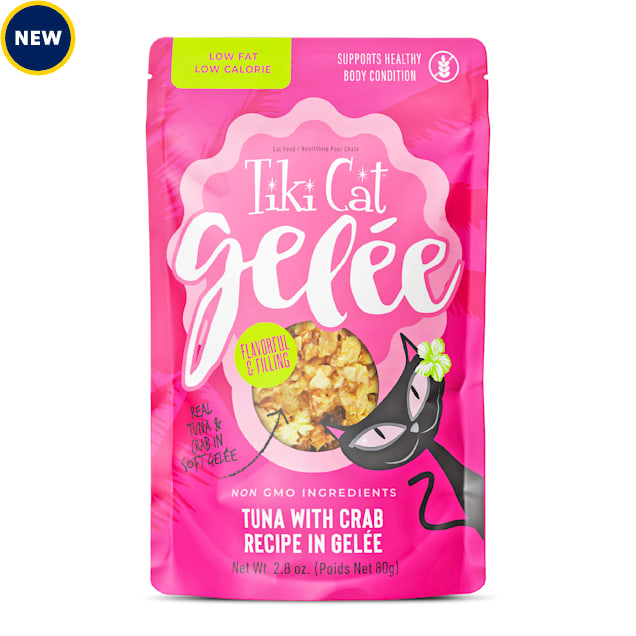 Tiki Cat Gelee Tuna & Crab Wet Cat Food, 2.8 oz. - Carousel image #1