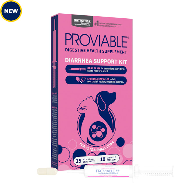 Nutramax Proviable Probiotics for Small Dogs and Cats, Count of 10 - Carousel image #1
