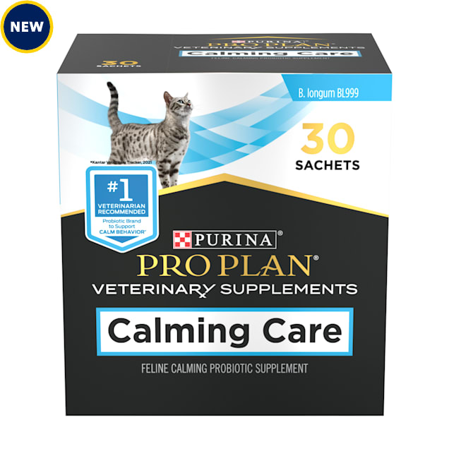 Purina Pro Plan Veterinary Supplements Calming Care Cat Supplements, 2 oz., Count of 30 - Carousel image #1