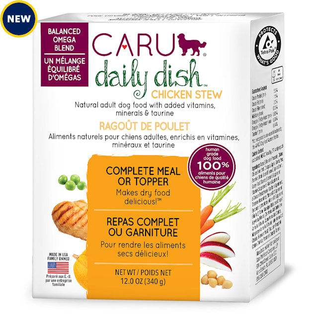 CARU Daily Dish Chicken Stew for Dogs, 12 oz. - Carousel image #1