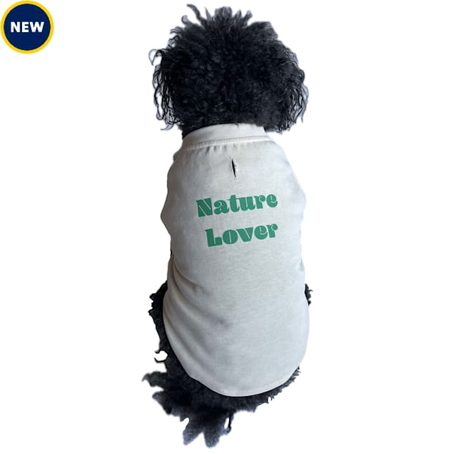 The Howls I Nature Lover Dog Tee, Natural, X-Small - Carousel image #1
