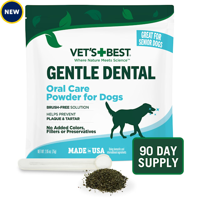 Vet's Best Gentle Dental Powder for Dogs, 2.65 oz. - Carousel image #1