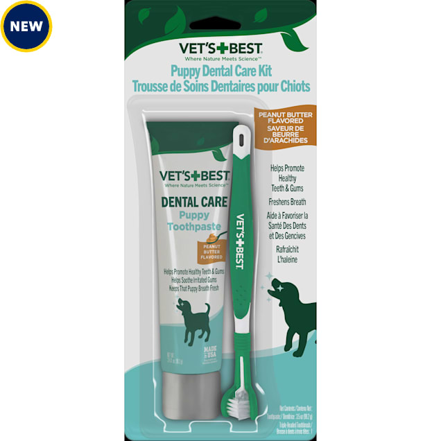 Vet's Best Puppy Dental Kit, 3.5 oz. - Carousel image #1