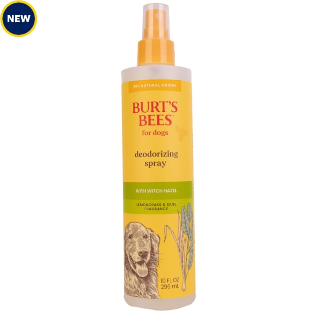 Burt's Bees Lemongrass & Sage Deodorizing Spray with Witch Hazel for Dogs, 10 fl. oz. - Carousel image #1