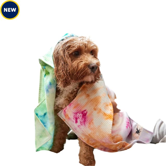 Dock & Bay Sunset Splash Quick-Dry Dog Towel - Carousel image #1