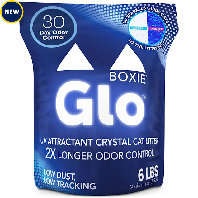 Boxiecat Glo 30 Day Odor Control Non-Clumping Crystal Cat Litter, 6 lbs. - Carousel image #1