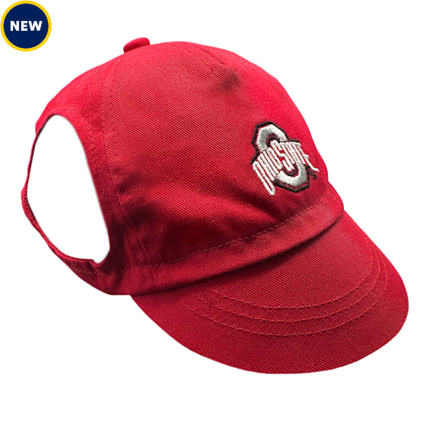 Pets First NCAA Pet Cap, Ohio State Buckeyes, Small/Medium - Carousel image #1