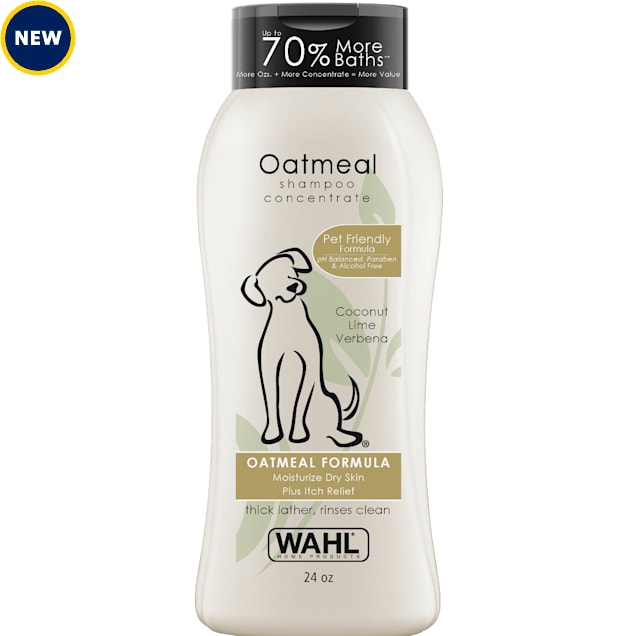 Wahl Oatmeal Shampoo for Dry Skin and Itch Relief, 24 fl. oz. - Carousel image #1