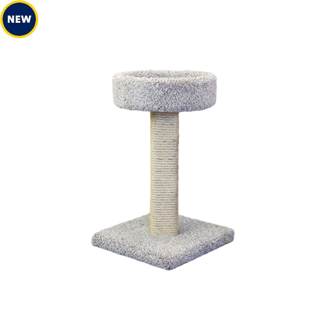 New Cat Condos Cat Scratching Post with Sleeping Perch, 25" H, Multi Color - Carousel image #1