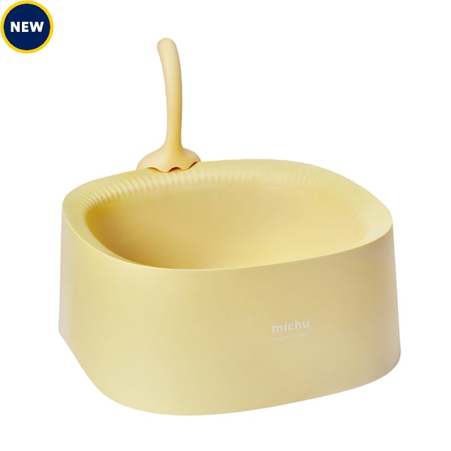 Michu Macaron High Edge Open Style Cat Litter Box, Pineapple, X-Large - Carousel image #1
