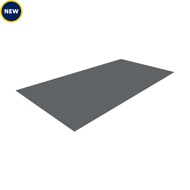 G-Floor for Pets Levant 5' x 10' Dog & Pet Protective Floor Covering, Slate Grey - Carousel image #1