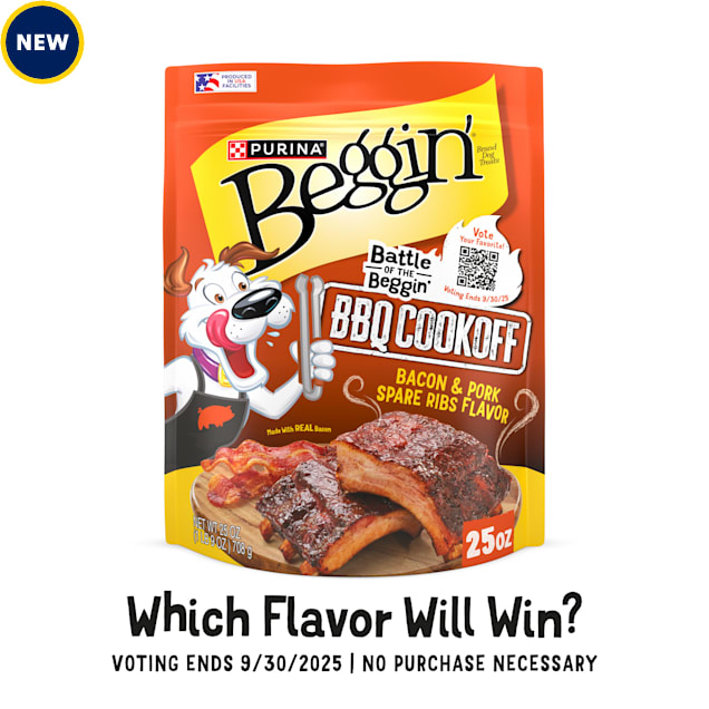 Purina Beggin' Strips Bacon and Pork Spare Ribs Flavor Treats for Dogs, 25 oz. - Carousel image #1