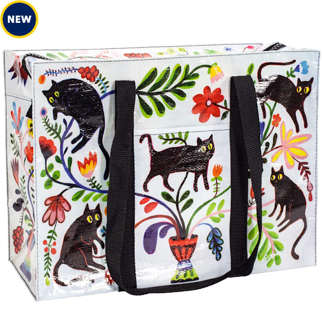 Blue Q Here Kitty Shoulder Tote - Carousel image #1