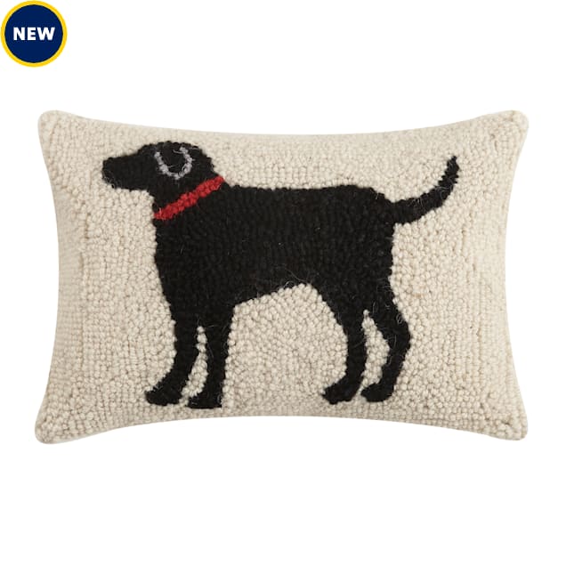 Pillow Shoppe Black Dog Hook Pillow - Carousel image #1