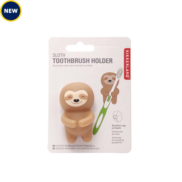 Kikkerland Design Sloth Toothbrush Holder - Carousel image #1