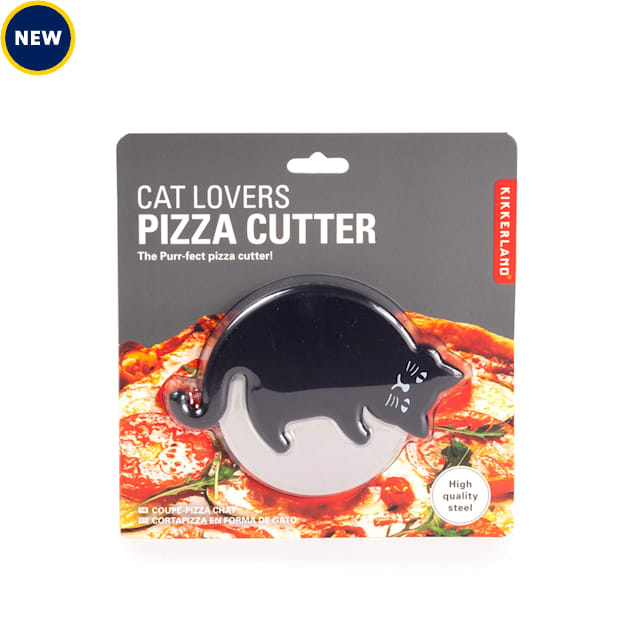 Kikkerland Design Cat Pizza Cutter - Carousel image #1