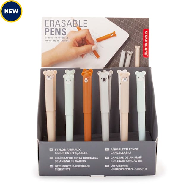 Kikkerland Design Erasable Animal Pens - Carousel image #1