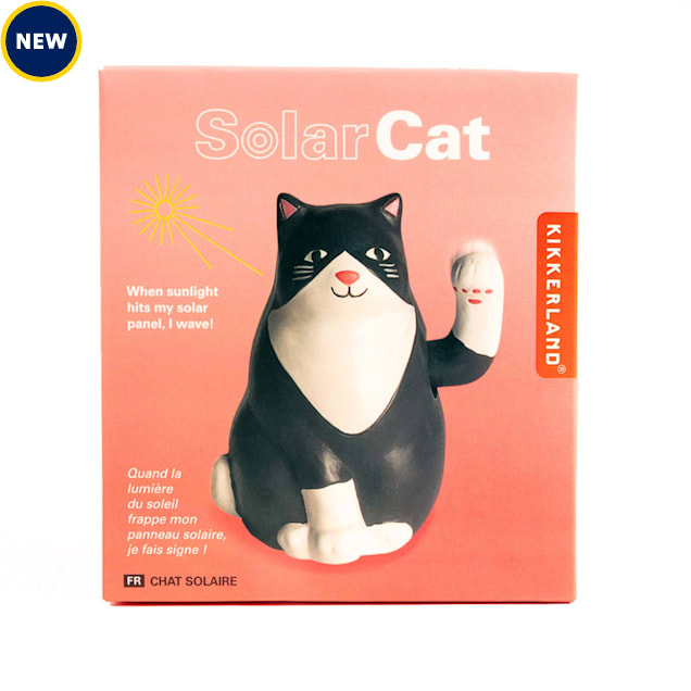 Kikkerland Design Solar Cat Decoration - Carousel image #1