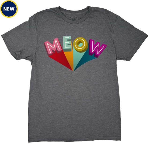 Zanden Meow Adult Unisex T-Shirt, X-Small - Carousel image #1