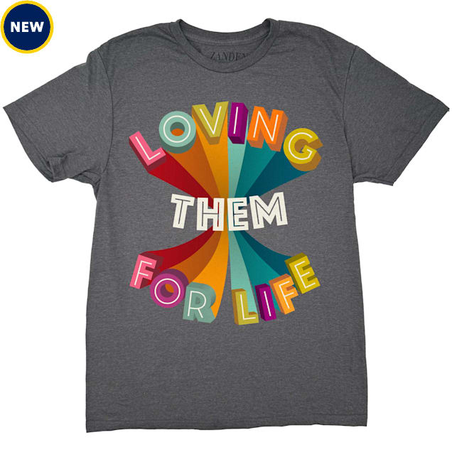 Zanden Love Them Adult Unisex T-Shirt, X-Small - Carousel image #1