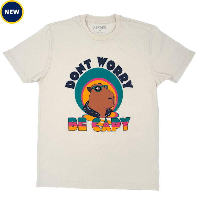 Zanden Don't Worry Adult Unisex T-Shirt, X-Small - Carousel image #1