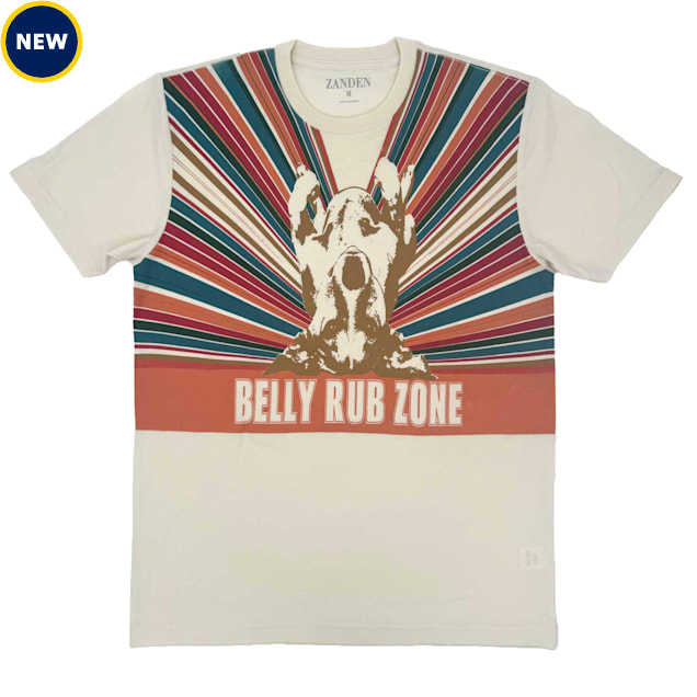 Zanden Belly Rubber Adult Unisex T-Shirt, X-Small - Carousel image #1