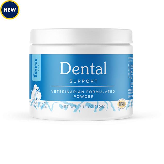 Fera Pet Dental Support Powder for Dogs and Cats, 2.12 oz. - Carousel image #1