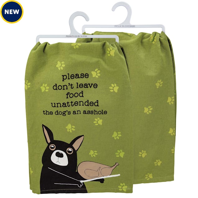 Primitives by Kathy Please Don't Kitchen Towel - Carousel image #1