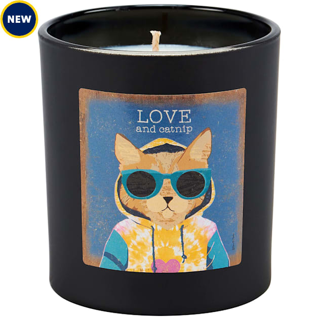 Primitives By Kathy Love And Catnip Candle - Carousel image #1