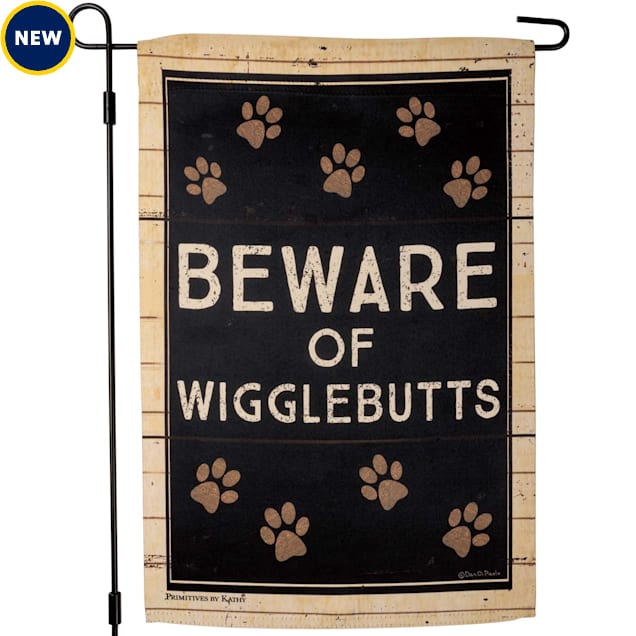Primitives by Kathy Wigglebutts Garden Flag - Carousel image #1