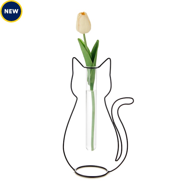 Balvi Cat Silhouette Vase - Carousel image #1