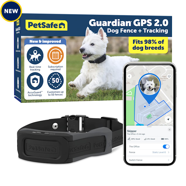 PetSafe Guardian GPS 2.0 Fence + Tracking for Dogs, Black - Carousel image #1