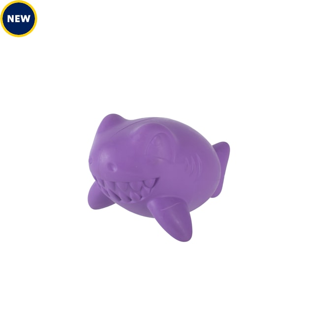 PetShop by Fringe Studio Purple Catch Ya Later Purple Rubber Dog Toy - Carousel image #1
