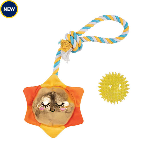 PetShop by Fringe Studio Sun-Day I'M In Love Rubber Dog Toy - Carousel image #1