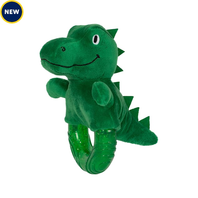 PetShop by Fringe Studio Unleash The Dino Rubber Dog Toy - Carousel image #1