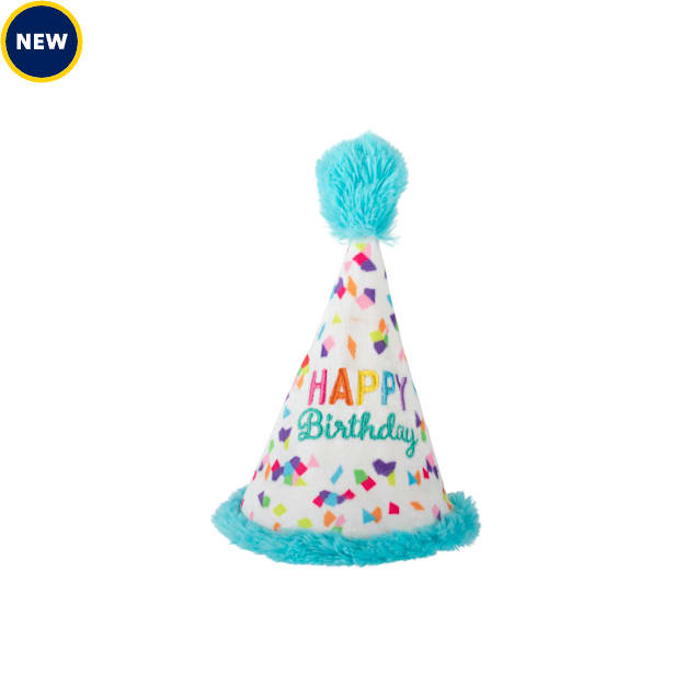 PetShop by Fringe Studio Yappy Barkday Rubber Plush Dog Toy - Carousel image #1