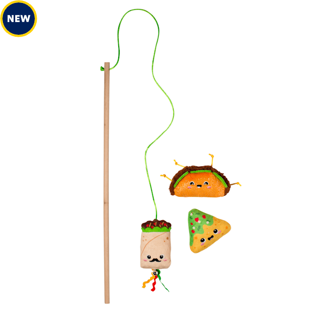 PetShop by Fringe Studio Feeling Like A Guac-Star Cat Toy, Small, Pack of 3 - Carousel image #1
