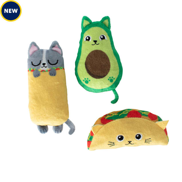 PetShop by Fringe Studio Kitty Cravings Cat Toy, Small, Pack of 3 - Carousel image #1