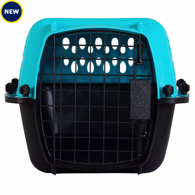 Petmate Pet Porter Fashion Kennel 19in for Dogs, Blue, Small - Carousel image #1