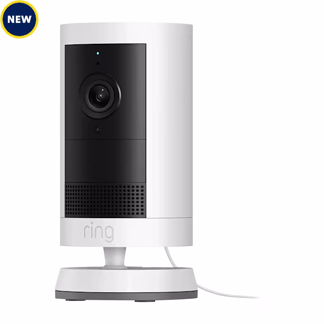 Ring White Outdoor Cam Plus Plug-in for Dogs - Carousel image #1