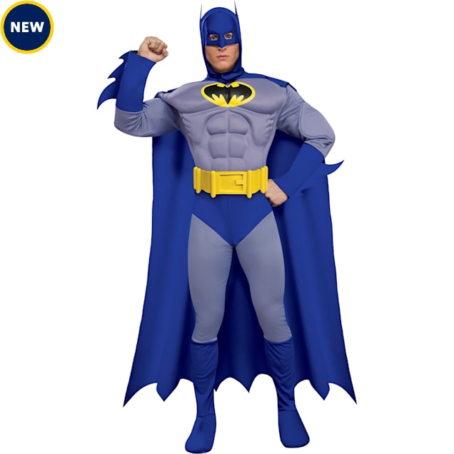 RUBIES DC Comics: Batman Adult Deluxe Muscle Chest Costume, Small - Carousel image #1